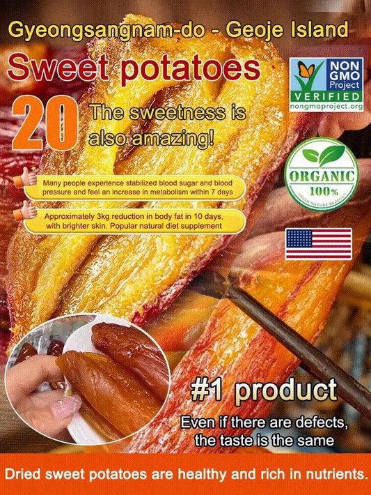Soft and Sweet Skin-On Dried Sweet Potato-9YOE9
