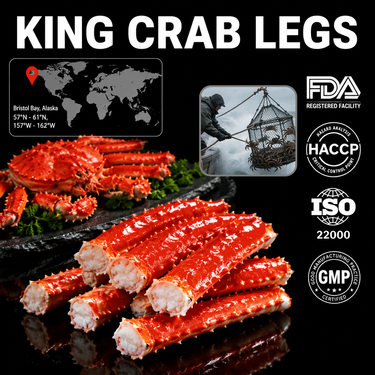 Alaskan Red King Crab-9YOE9
