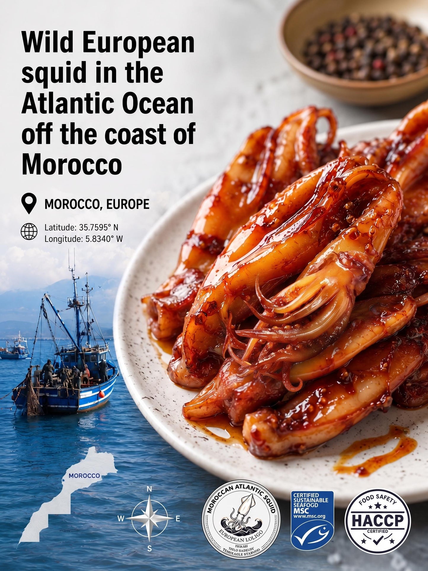🦑BBQ Roasted Whole Squid Snack – Ready to Eat, Individually Wrapped-9YOE9