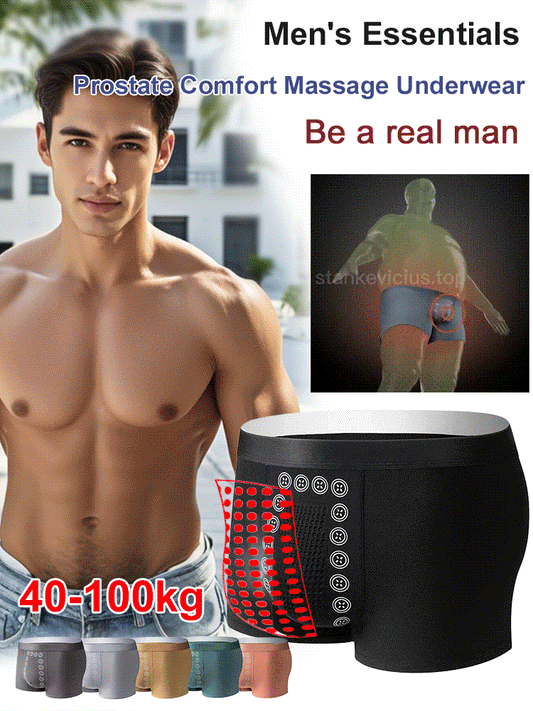 Men's Magnetic Prostate Care Boxers--9YOE9