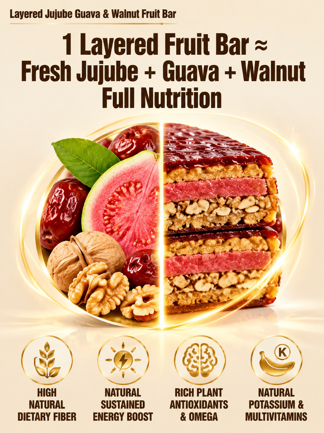 🔴Sweet & Sour Jujube Guava Sandwich Snacks  Soft Chewy Natural Dried Fruit Treat
