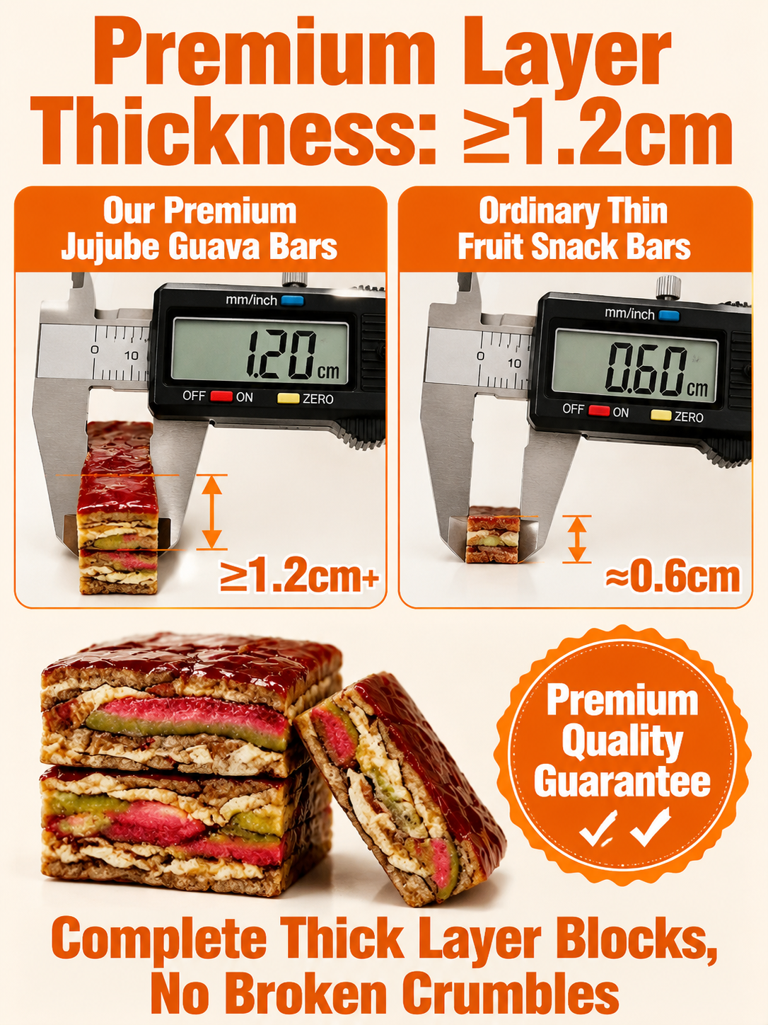 🔴Sweet & Sour Jujube Guava Sandwich Snacks  Soft Chewy Natural Dried Fruit Treat