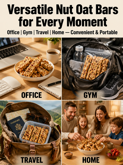 🥚Oat Protein Granola Bars Low Calorie Snack