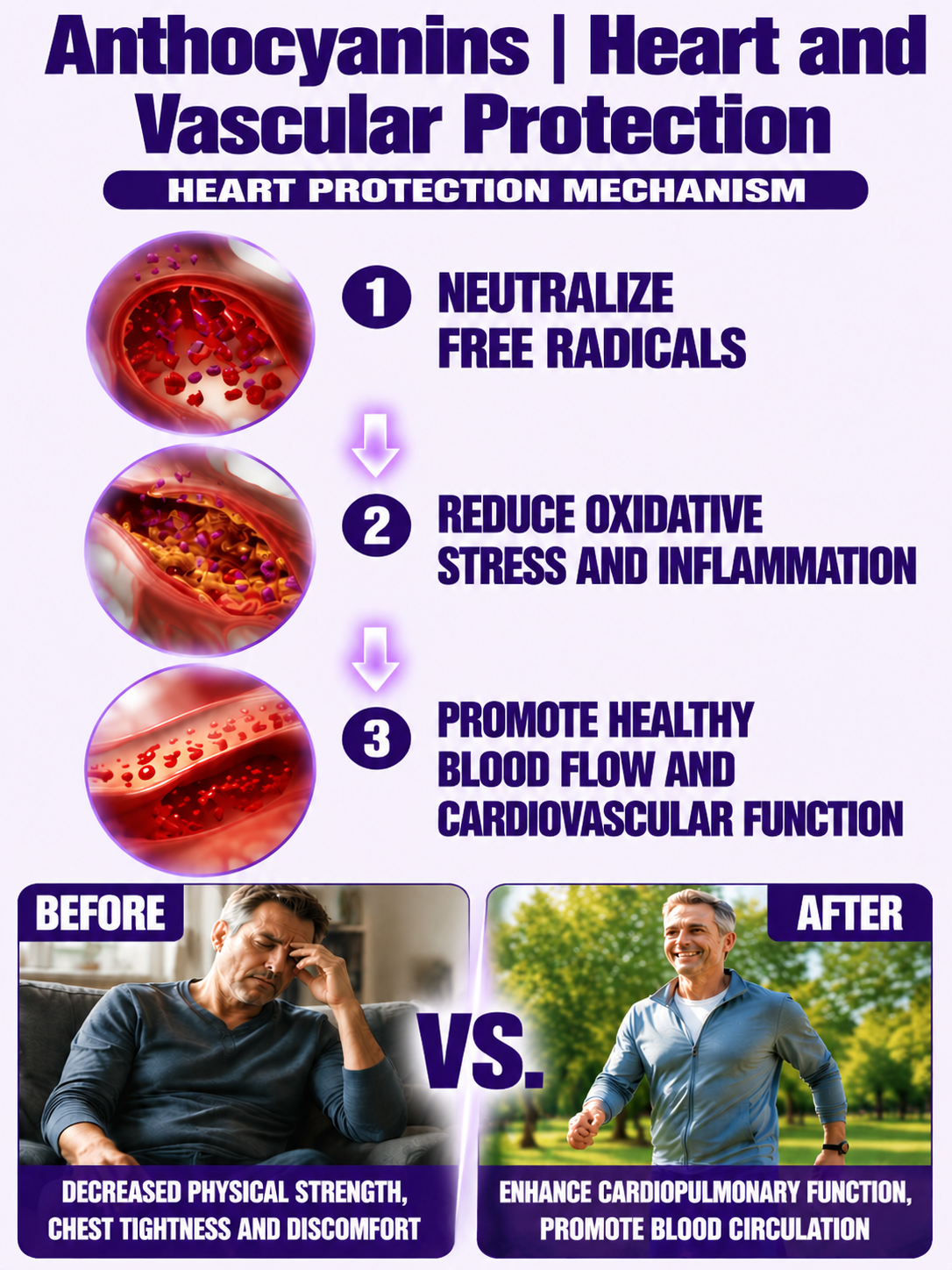 Healthy Low Fat Purple Sweet Potato Snack